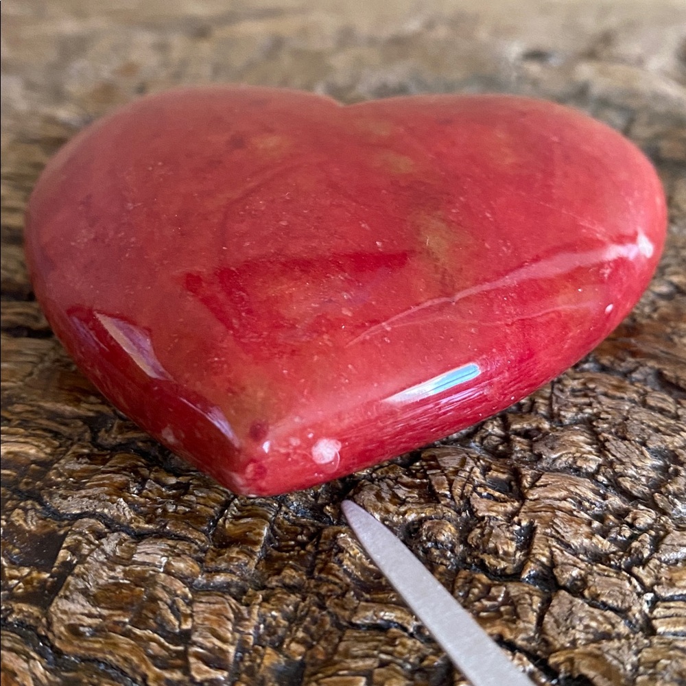 ♥️Genuine Alabaster Heart♥️ - Picture 4 of 12